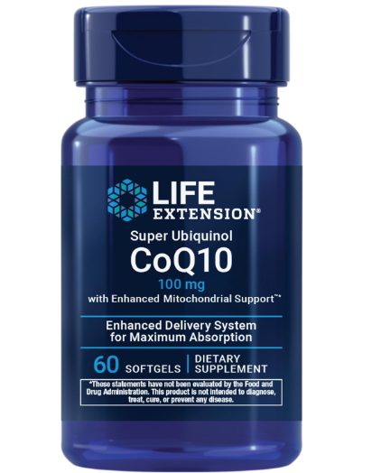 Life Extension Super Ubiquinol CoQ10 100mg