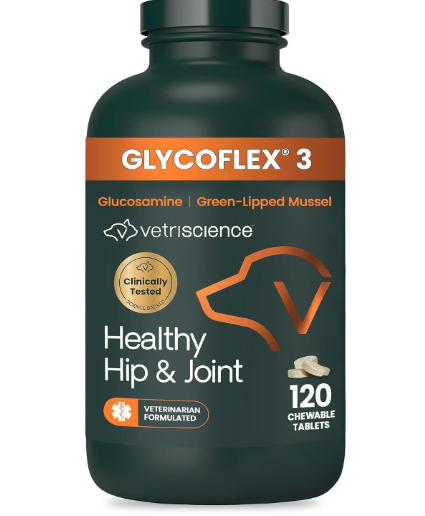 Vetriscience GlycoFlex 3 Hip and Joint Chewable Tablets